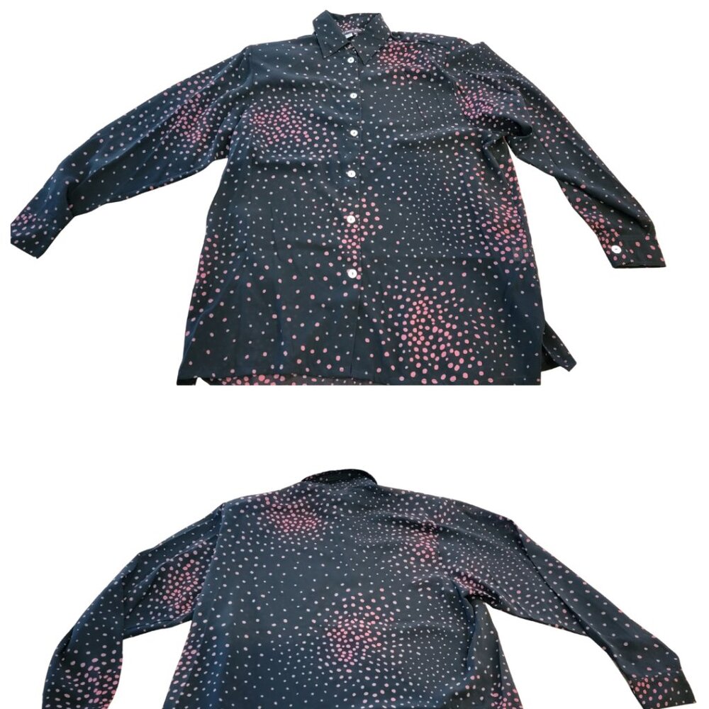 Lauren Picazzo Office or Dressy Blouse with Shoulder Pads